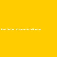 Rustikaler Viscose-Briefkasten