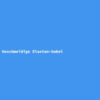 Geschmeidige Elastan-Gabel