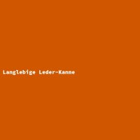 Langlebige Leder-Kanne